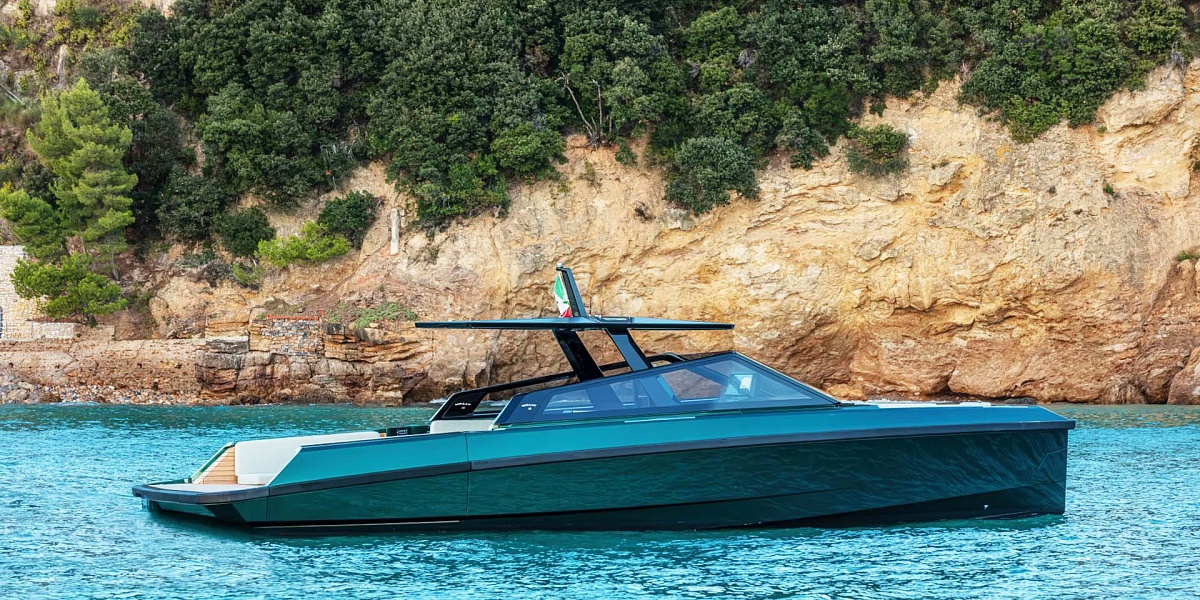 Аренда luxury tender Wally 43 Azure на Миконосе